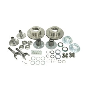 Jeep Wrangler Spin Free Locking Hub Conversion Kit - Front - Yukon Gear & Axle - Dana 30/Dana 44, 27 Spline, 5 X 4.5, WARN Locking Hubs - `84-`06